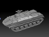 3D Printing 1/72 Soviet BTR-RD tank Model Unpainted 07FC0E-D4 - KOEEK