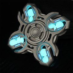 Future Punk Style EDC Hand Spinner Fashion Cool Metal Fidget Spinner 07FC0E-D4 - KOEEK