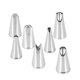 7 PCS Piping Tips for Cake Decorating Decoration Nozzle Cakes Supplies Icing 07FC0E-D4 - KOEEK