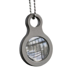 Outdoor Survival Portable Titanium Magnifying Glass Lens Handheld Pendant EDC EDC - KOEEK