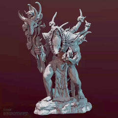 1/24 resin figure model Prophet Orcs 3D Printing unassembled unpainted 07FC0E-D4 - KOEEK