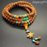 1Pc Tibetan Style Nepal King Kong Bodhi Bracelet Prayer Bead Necklace Decoration 07FC0E-D4 - KOEEK