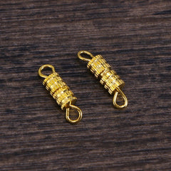 5 Bags Bracelet Clasp Connectors Barrel Screw Type Clasps for Necklace 07FC0E-D4 - KOEEK