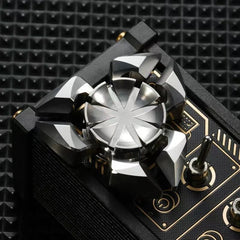Cool Futuristic Punk Style Hand Spinner Cool Stainless Steel EDC Fidget Spinner 07FC0E-D4 - KOEEK