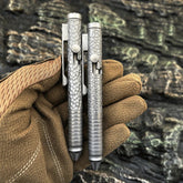 EDC Titanium Spinner Pocket Ball Pen Business Signature Pen StudentS Stationery 07FC0E-D4 - KOEEK