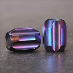 EDC Titanium Knife Lanyard Bead Paracord Parachute Cord Pendant Bracelet Bead 07FC0E-D4 - KOEEK