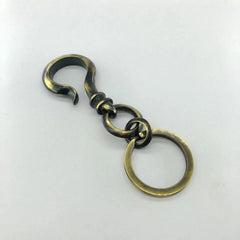 Brass Key Chain Key Ring Backpack Pendant Tool Outdoor Hanging Hook EDC C-8SB EDC - KOEEK