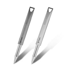 EDC Personalized Design Special-shaped Titanium Alloy Sliding Metal Ball Pen 07FC0E-D4 - KOEEK