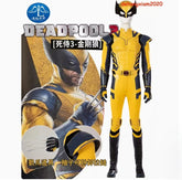 2024 Deadpool & Wolverine Jumpsuit Outfit Cosplay Halloween Costume Full Set 07FC0E-D4 - KOEEK
