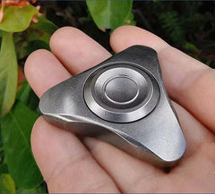 EDC Hand Spinner Adult Fidget Toys Stainless Steel Triangle Fidget Spinner Toy 07FC0E-D4 - KOEEK
