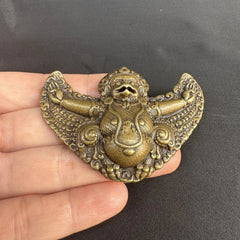 Tibetan Copper Garuda Pendant Amulet Bird Necklace Collectible 07FC0E-D4 - KOEEK