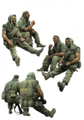 1/35 Resin Model Kit Vietnam War US Marines 2 Figures Unassembled Unpainted 07FC0E-D4 - KOEEK