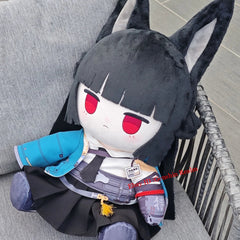 Anime Zenless Zone Zero Hoshimi Miyabi Sitting Position Plush Toy Gift 40cm 07FC0E-D4 - KOEEK