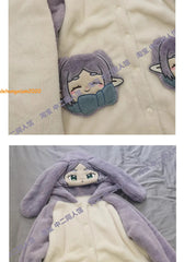 Frieren at the Funeral Pajamas Night-robe Sleepwear Warm Winter Homewear Set 07FC0E-D4 - KOEEK