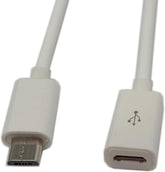 new zdyCGTime 4.5Inch Cellphone/Tablet USB Micro Male to Female Sync & White ZDYCGTIME - KOEEK