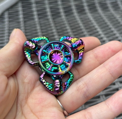 Fidget Spinner EDC Flame Butterfly Hand Spinner Stress Relief Toy Anxiety Toys 07FC0E-D4 - KOEEK