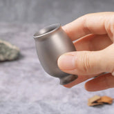 23ML Pure Titanium Water Glass Drinking Tumbler Cup Mug Good Health Benefits 07FC0E-D4 - KOEEK