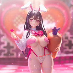 Anime Girl Carrot Bunny Girl Unosakura 1/6 Pvc Figure Model Collection Decor 07FC0E-D4 - KOEEK