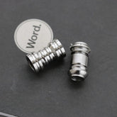 EDC Titanium Knife Lanyard Bead Necklace Paracord Pendant Bracelet DIY Bead Gift 07FC0E-D4 - KOEEK