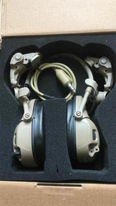IN Stock FMA FCS AMP Tactical Communication Noise Headset Reduction V20/V60 PTT FMA - KOEEK