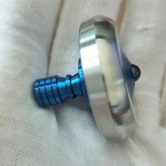 Titanium Stainless Steel Spinning Top Finger Spinner Ceramic Bead Fidget EDC Toy 07FC0E-D4 - KOEEK