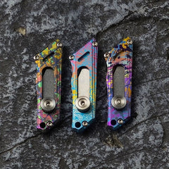 Titanium alloy EDC push up Tool Simple and practical 07FC0E-D4 - KOEEK