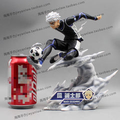 Anime BLUE LOCK Nagi Seishiro Play Football 1/7 Scale Figure Model Toy Gift 23cm 07FC0E-D4 - KOEEK