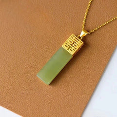 1Pc Classical Retro Pendant Double Happiness Sweater Chain Cheongsam Jewelry 07FC0E-D4 - KOEEK