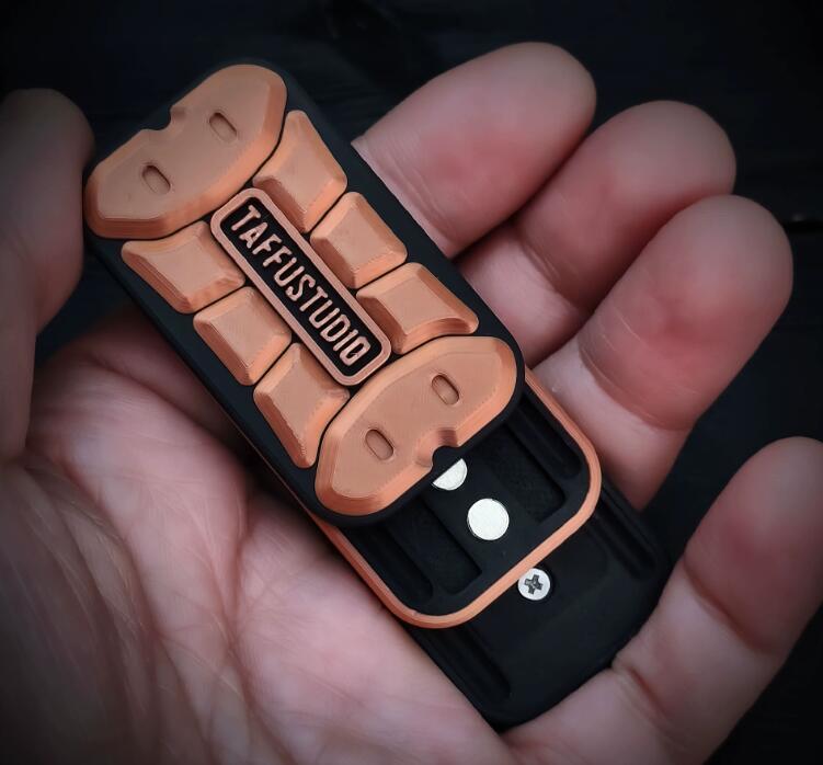 Hot Novelty Exquisite 8 Segments 3D EDC Fidget Toy Plastic Push Haptic Slider 07FC0E-D4 - KOEEK