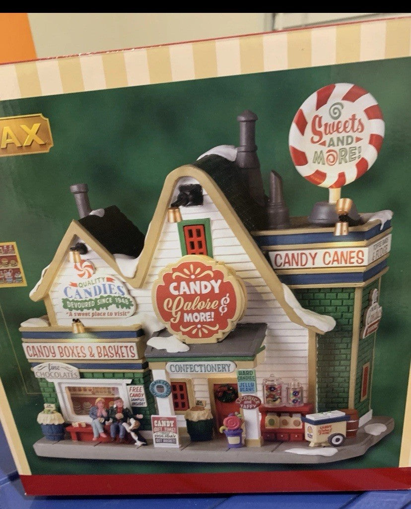 Candy Galore & More Lemax Lighted Christmas Store Shop Michael's Exclusive 2023 LEMAX - KOEEK