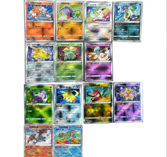 Pokemon S-Chinese 13 Card Full Set exclusive K Radiant Blastoise Venusaur Eevee