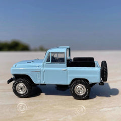 1:64 Nissan Patrol Blue Diecast Metal Car Model Missing Top SUV Collectible 07FC0E-D4 - KOEEK