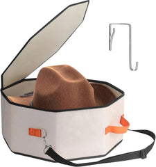 Unisex hat storage box, cardboard-supported hat box 07FC0E-D4 - KOEEK