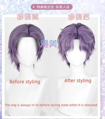 Anime Love and Deepspace Rafayel Hairpiece Hair Wig Hairpiece Cosplay Prop 07FC0E-D4 - KOEEK