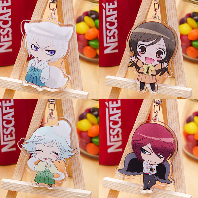Kamisama Kiss Hajimemashita Love Tomoe Nanami Mizuki Kurama Keychain Keyring- 07FC0E-D4 - KOEEK
