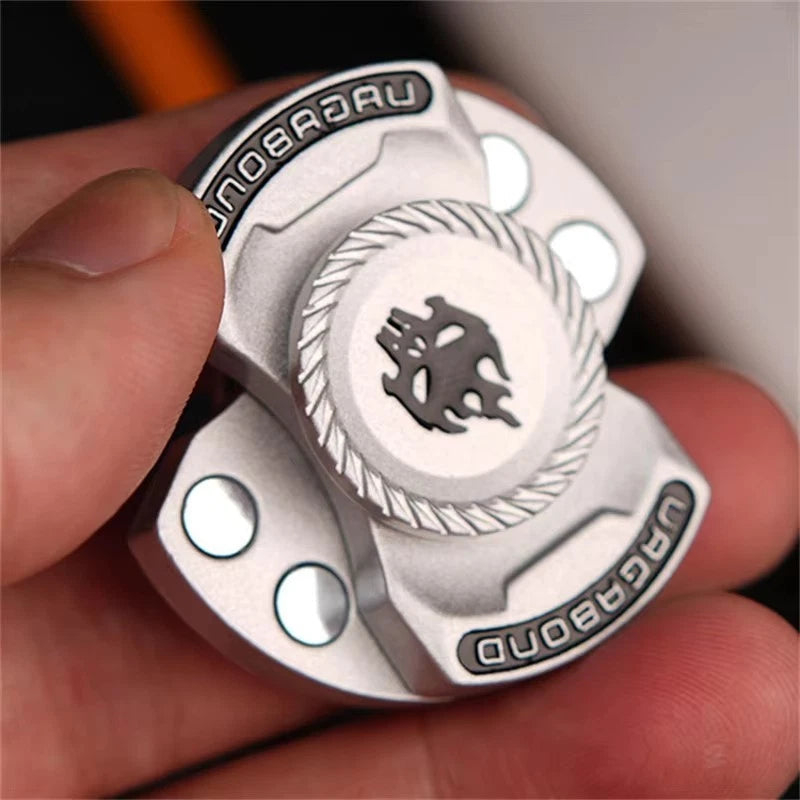 Fun 3-in-1 Play EDC Fidget Toy Personalized Skull Ghost Fidget Spinner Toys Gift 07FC0E-D4 - KOEEK