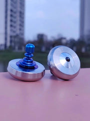 Titanium+ Stainless Steel Spinning Top Ceramic Bead Fidget Spinner EDC Toys Gift 07FC0E-D4 - KOEEK