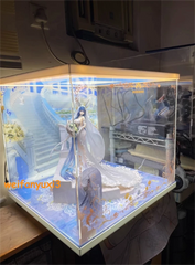APEX Azur Lane Jersey Snow-White Ceremony Ver. 1/7 LED Acrylic Display Box 07FC0E-D4 - KOEEK