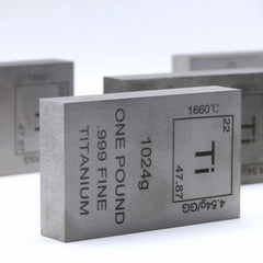 Collectibles made of Pure Titanium Model metal Cube 1KG 07FC0E-D4 - KOEEK