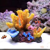 Aquarium Decoration Artificial Coral Reef Resin Sea Plants Fish Tank Ornaments 07FC0E-D4 - KOEEK