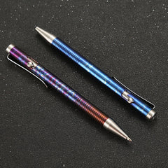 Titanium Mini Pen With Writing Multi-functional EDC Tools Office Students Pens 07FC0E-D4 - KOEEK