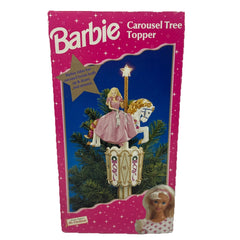 Barbie Carousel Tree Topper - Star Lights Up & Barbie Rides Horse Up, Down & Aro BARBIE - KOEEK