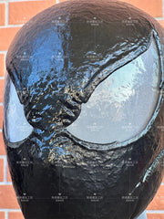 Spider-Man 2 Venom Cosplay Mask FRP Helmet Full Face Black Halloween Prop 1pc 07FC0E-D4 - KOEEK