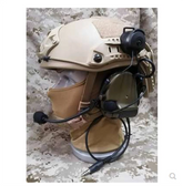 C3 COMTAC III Single Noise Reduction Tactical Headset Helmet Ver For TCA TRI 07FC0E-D4 - KOEEK