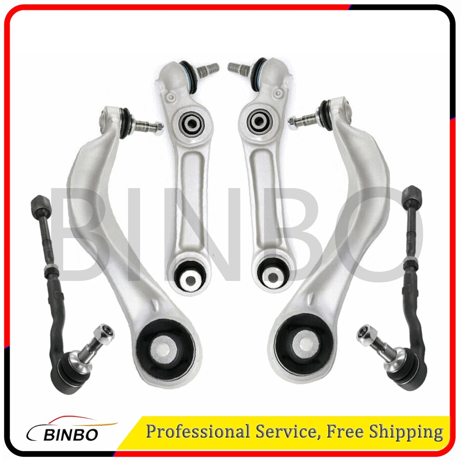 For BMW F06 F10 Front Control Arms Sway Bar Link Tie Rod Assembly Suspension Kit 07FC0E-D4 - KOEEK