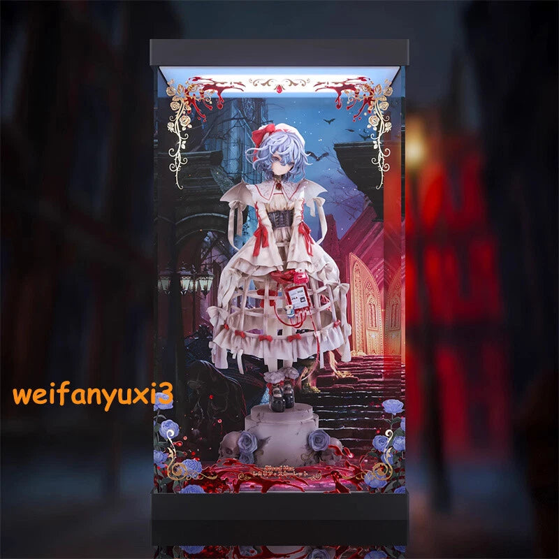 APEX Touhou Project Remilia Scarlet Blood Ver. Figure Display Case LED Light Box 07FC0E-D4 - KOEEK