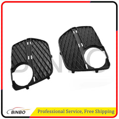 Pair Car Front Bumper Grill Fog Light Grille For BMW X6 E71 2012 - 2014 2013 07FC0E-D4 - KOEEK