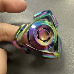 Modern Silver EDC Hand Spinner Zinc Alloy Fingertip Rotating Toy Fidget Spinner 07FC0E-D4 - KOEEK