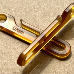 Ultem PEI Belt Key Holder Belt Key Clip Heavy Duty Carabiner Keychain Clip EDC 07FC0E-D4 - KOEEK