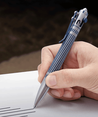 EDC Practical Titanium Alloy Pocket Ballpoint Pen Tactical working signature Pen 07FC0E-D4 - KOEEK